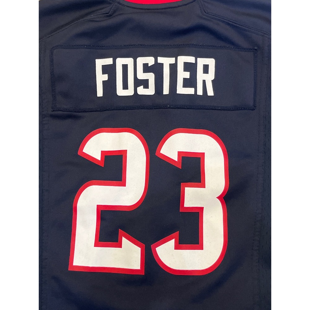 Nike Houston Texans Arian Foster 23‎ Jersey Kids Small Navy Blue NFL Football